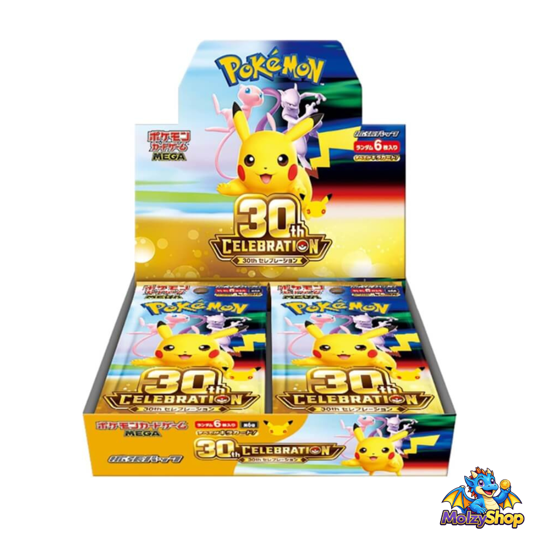 Display Pokémon 30th Celebration Collection Japonais – Bientôt disponible