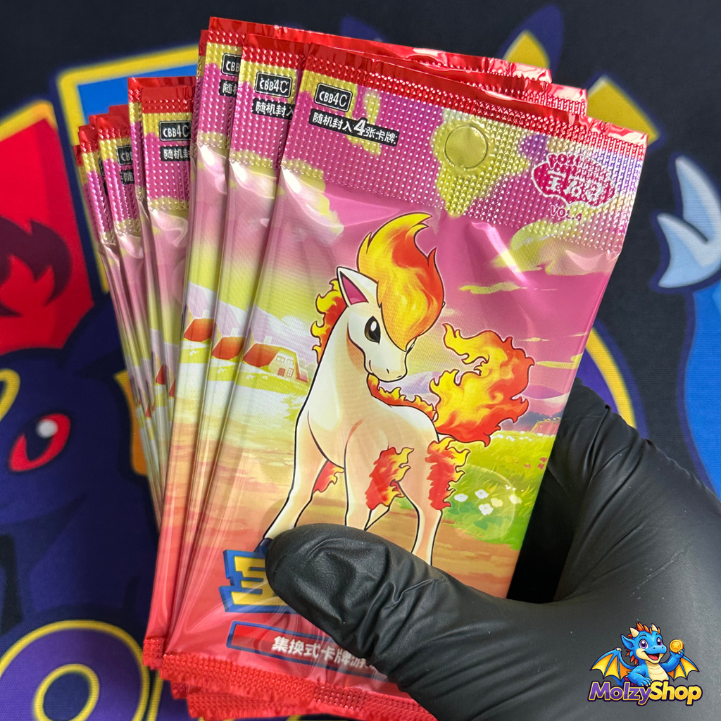 Booster Pokémon Gem Pack Vol.4 (Chinois) 🔥 - Pokemon - MolzyShop