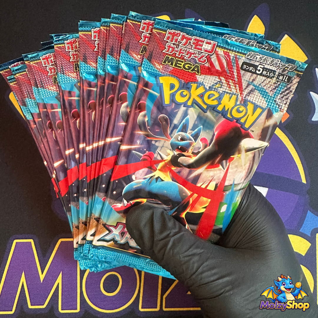 Booster Pokémon Mega Brave 🇯🇵 | Cartes Japonaises Officielles | Pack Scellé - Pokemon - MolzyShop