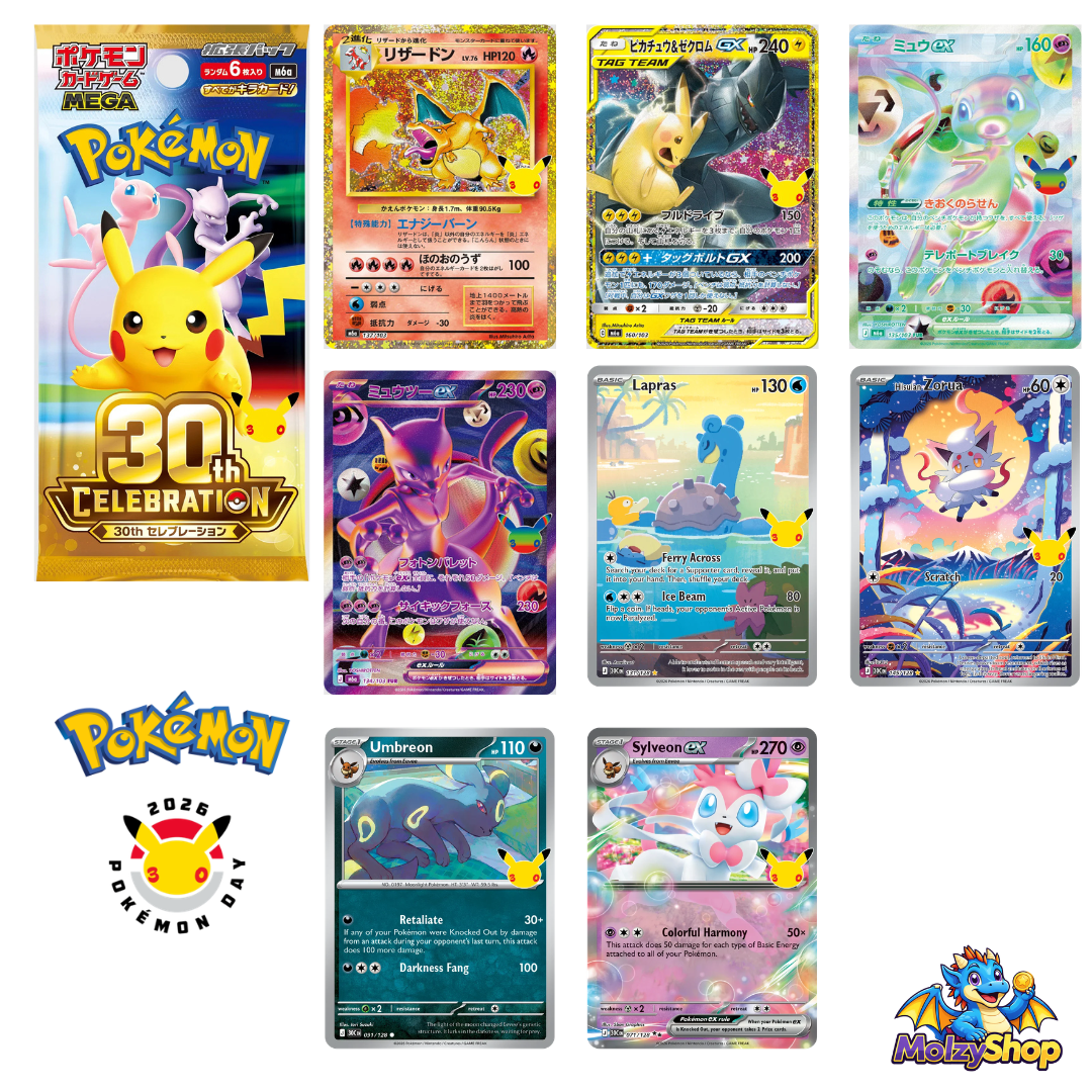 Display Pokémon 30th Celebration Collection Japonais – Bientôt disponible - Pokemon - MolzyShop
